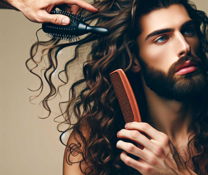 Capelli ricci lunghi uomo: come gestirli e acconciarli